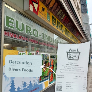 Indische Lebensmittelgeschäfte in Luxemburg verkaufen Kuhurin, der als Lebensmittel deklariert ist. Foto © Helvilux