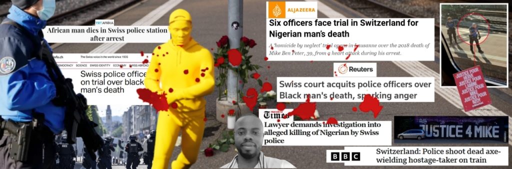 A Long Trail of Police Abuse in Switzerland ; Lives Lost, Cases Buried